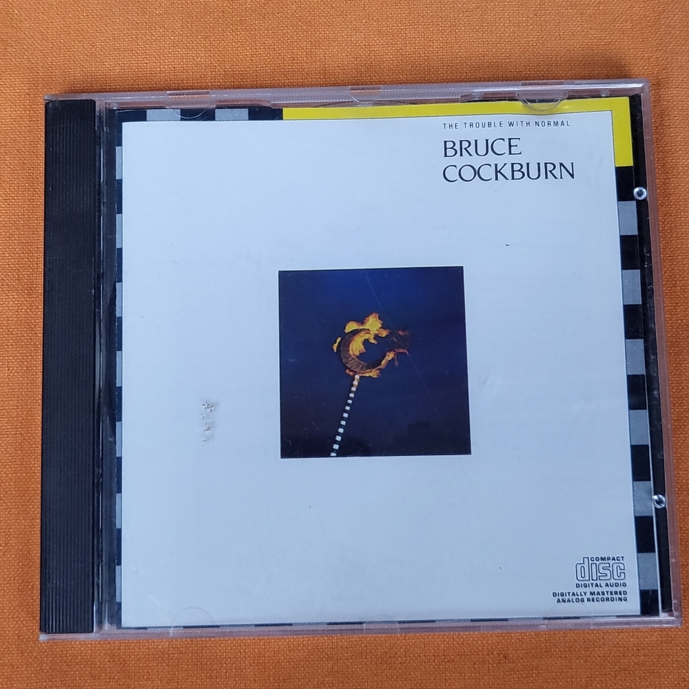 The Trouble With Normal Bruce Cockburn audio CD vintage